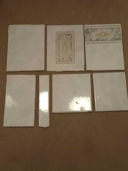Photo of free 250 + used bathroom tiles 15 x 20cm (Hednesford WS12) #2