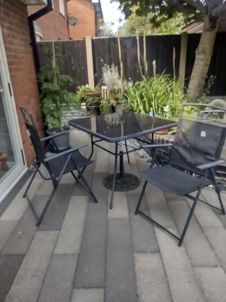 Photo of free Patio table and chairs (Lostock Hall PR5) #1