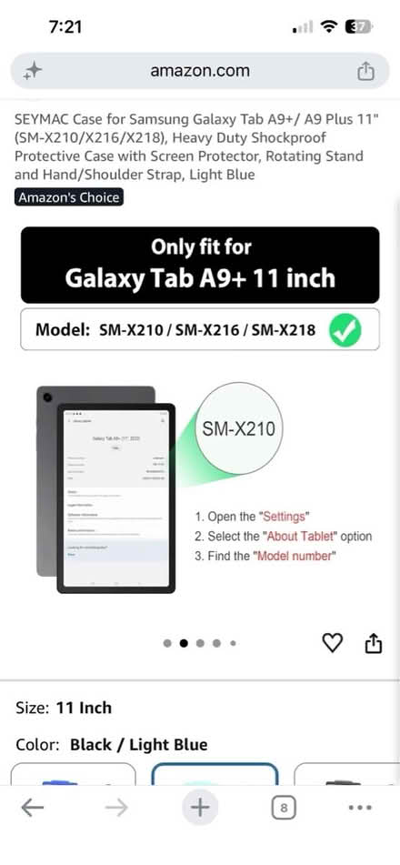 Photo of free Case for Samsung tablet (Hacienda and Capri) #3