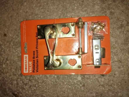 Photo of free Polished brass door handle sets (Shalford GU4) #1