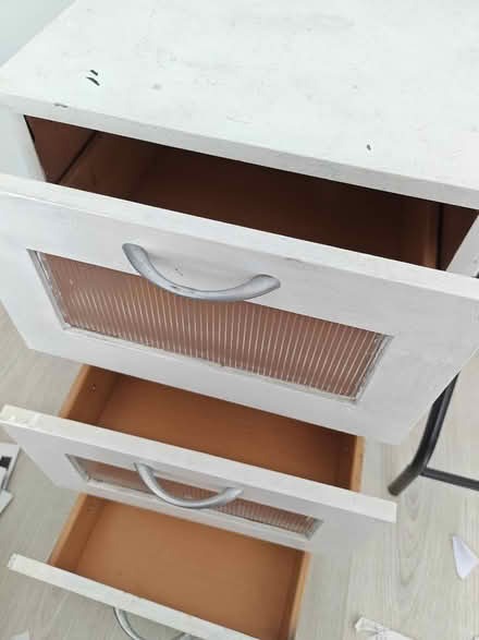 Photo of free 3 draw wooden unit (Shooters hill SE18) #4