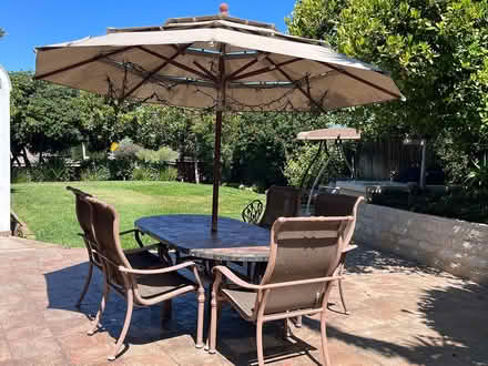 Photo of free Large patio umbrella (Encinitas….. near downtown.) #1