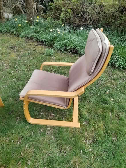 Photo of free 2 Bentwood chairs & footstool (Kirkby Lonsdale, LA6) #3