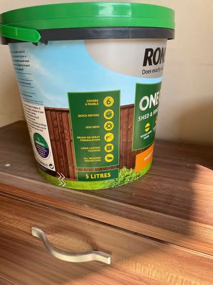 Photo of free Shed and fence paint (Summertown OX2) #2