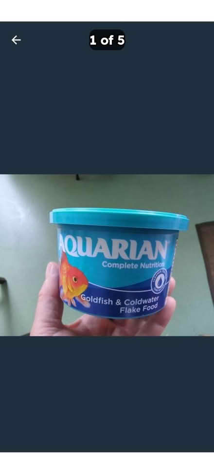 Photo of free Aquarium cold water fish food (Starcross EX6) #1