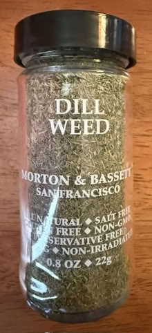 Photo of free Dill Weed 22g jar (Cupertino - DeAnza and 280) #1