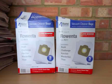 Photo of free Rowenta RU11 vacuum cleaner bags (Bedford Centre MK40) #1