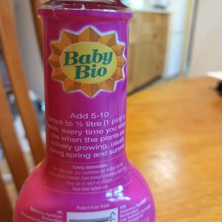 Photo of free Baby Bio orchid food (St Nicholas SG1) #2