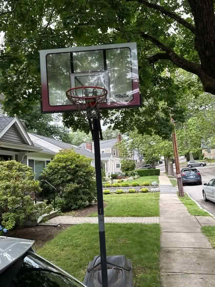 Photo of free Basketball goal (West Roxbury) #1