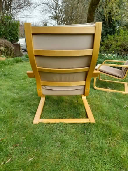 Photo of free 2 Bentwood chairs & footstool (Kirkby Lonsdale, LA6) #2