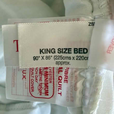 Photo of free Hollow Fibre Duvet KS (Harbury CV33) #2