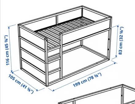 Photo of free Ikea Kura Bunk-Bed (Bellrock area Malden) #4