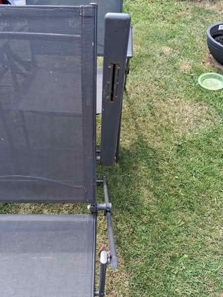 Photo of free 6 x fold flat garden chairs (Swinton (M27)) #3