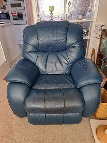 Photo of free Leather recliner (Hamilton ML3HF) #2