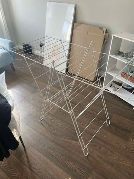 Photo of free White Metal Clothes Drying Rack (SE14 new cross) #1