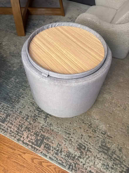 Photo of free Small ottoman with storage (Walnut Creek) #3