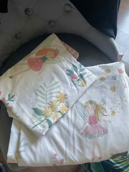 Photo of free Children’s Single fairy duvet cover and pillpecarr (Leytonstone E11) #2