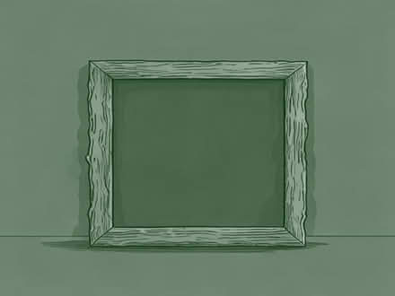 Photo of Large dark wood picture frame (Greenhill S8) #1