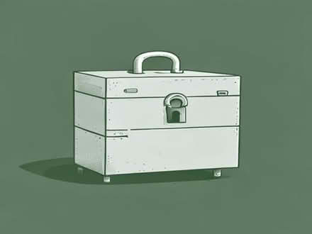 Photo of Lockable filing cabinet or storage box (Lower Shiplake RG9) #1