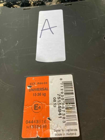 Photo of free car seat x 2 (Stainton CA11) #3