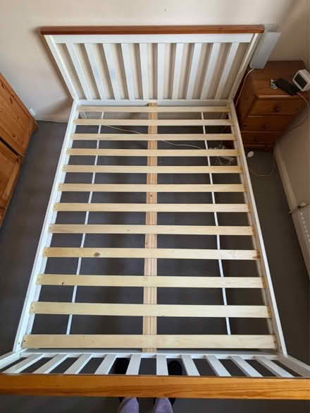 Photo of free Wooden double bed (Godstone) #1