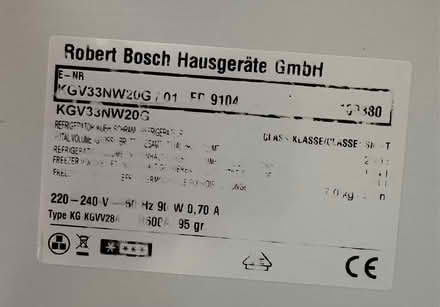 Photo of free Large Bosch Fridge Freezer (Knaresborough HG5) #3