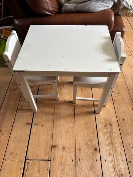 Photo of free Kids table and x2 chairs (GL53) #1