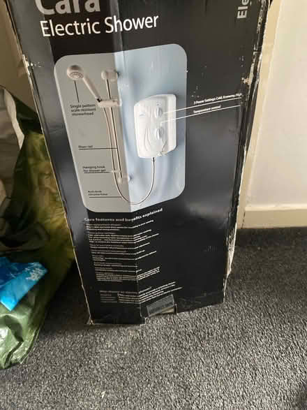 Photo of free Electric shower never used (Newport Pagnell MK16) #1