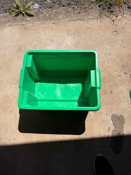 Photo of free 6 open top storage boxes (Rosemount AB25) #1