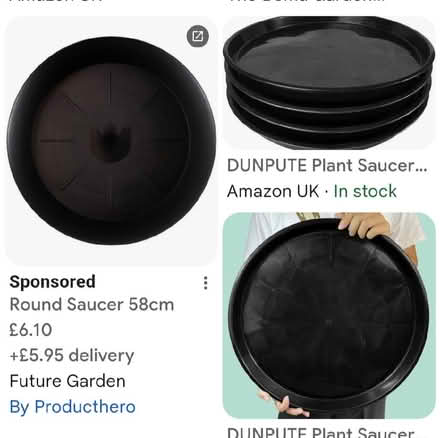Photo of Large garden pot saucers (Waterlooville PO7) #1