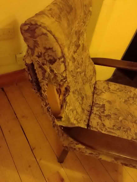 Photo of free Two Old Armchairs (Sherburn Hill DH6) #2