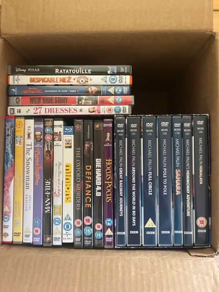 Photo of free DVDs -mainly children/family viewing (Clanfield OX18) #2