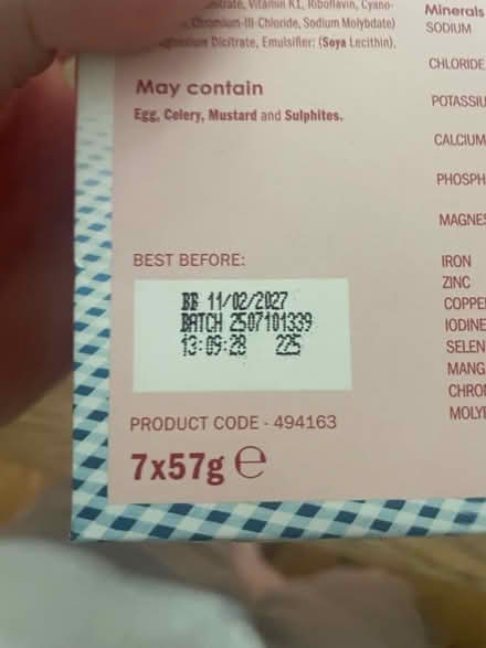 Photo of free Aymes supplements (Wallands Park BN7) #2