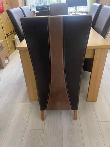 Photo of free Dining table with 6 chairs (Allerton, Bradford) #2