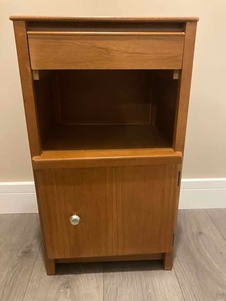 Photo of free Vintage teak bedside unit (Howhlill Quarries HG2) #1