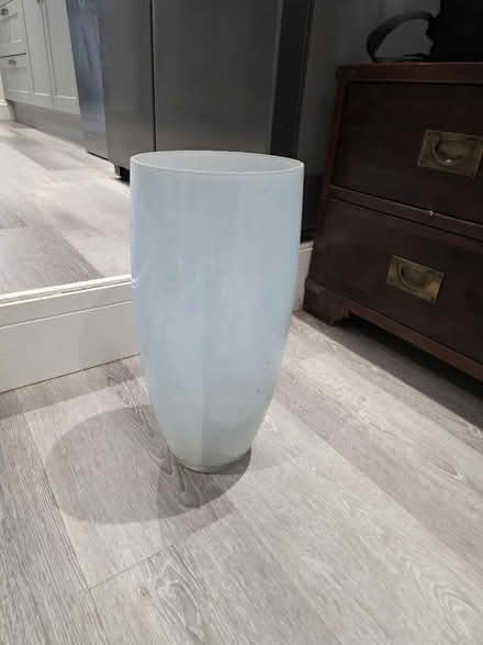 Photo of free Blue Glass Vase (Ramsgate CT11) #1