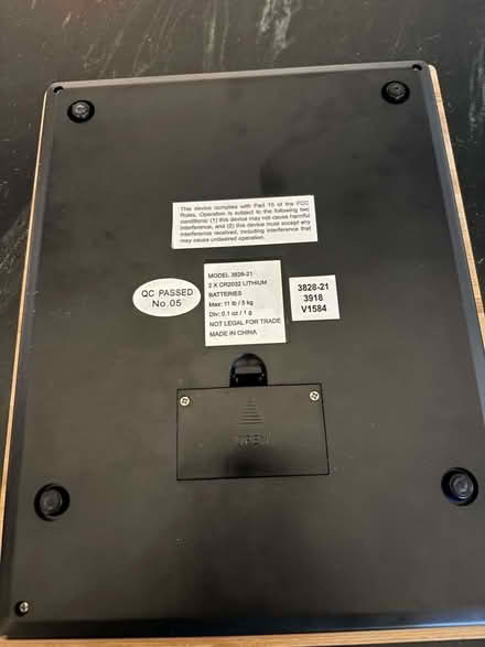 Photo of free Kitchen scale (Taylor) (West Highland area) #2