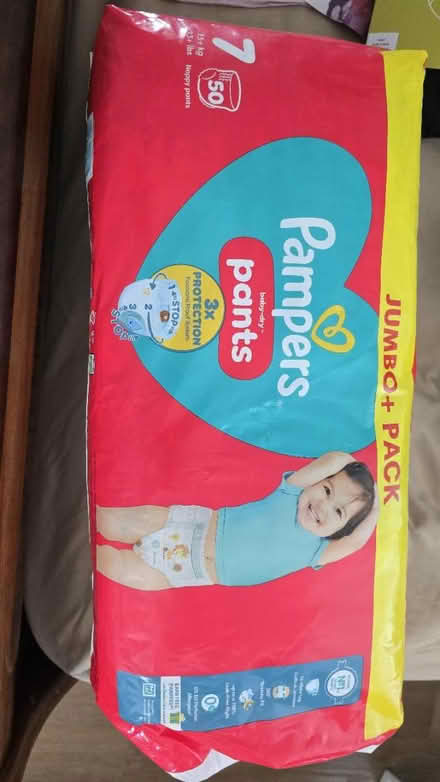 Photo of free 1 pack pampers pull ups (Sl1 2jb) #1