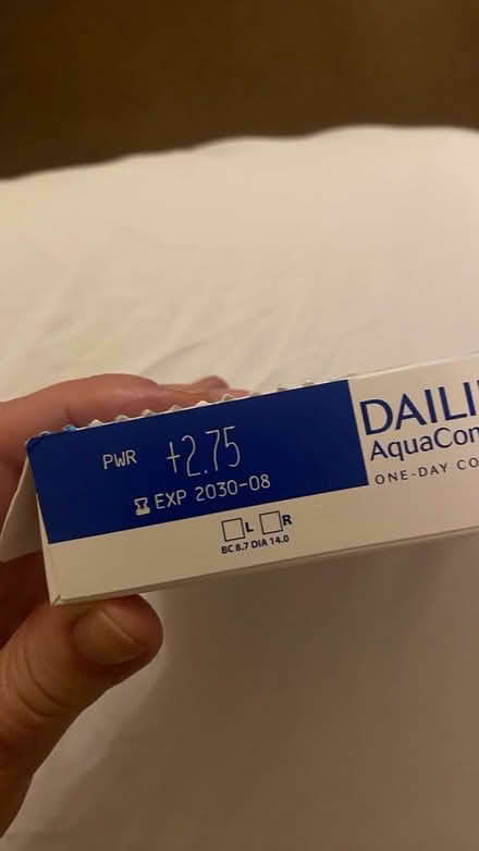 Photo of free Anyone Contact lenses +2.75 ) (Southwark) #2