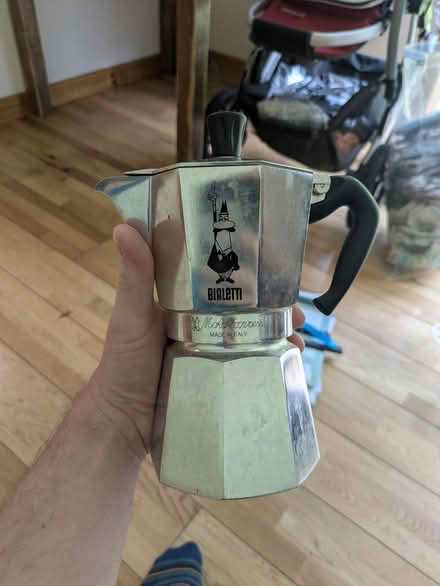 Photo of free Large Moka pot coffee maker (Dunkeld, PH8) #1