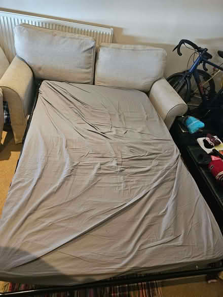 Photo of free Beige Sofa Bed (Bangor LL57) #3