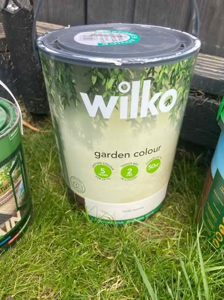 Photo of free Large tin garden paint almost full (EH5) #1