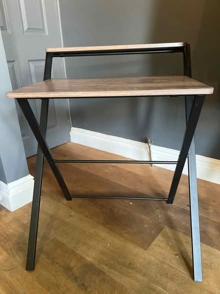 Photo of free Compact Folding Office Desk. Good condition (Southsea PO4) #3