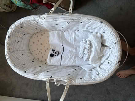 Photo of free Baby Moses basket and stand (Eynesbury PE19) #3