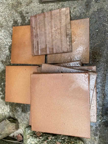 Photo of free 14 unused quarry tiles (Craigie DD4) #1