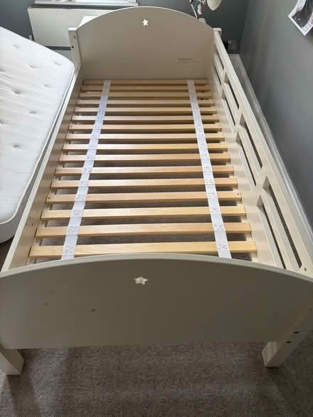 Photo of free Feather&Black Child/Teen Single Bedframe (Hungerford Rd N7) #3