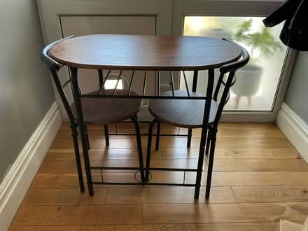Photo of free Compact table and chairs (Malvern WR14) #1