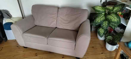 Photo of free Two cream coloured sofa's (small and large) (Wallands Park BN7) #3