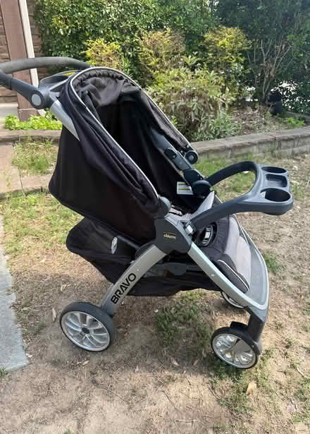 Photo of free Stroller, Off chair, TV stand (West Cary) #1