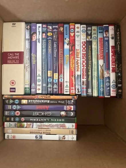 Photo of free DVDs -mainly children/family viewing (Clanfield OX18) #1